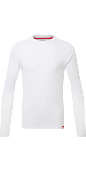 2026 Gill Junior UV Tec Long Sleeve Tee UV011J - White